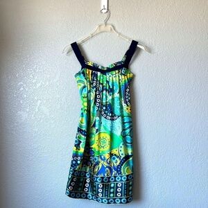 Zara size XS silky vibrant short dress